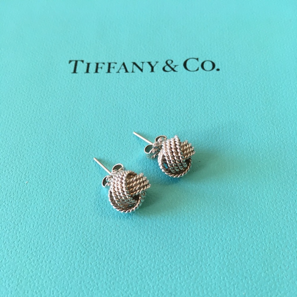 Tiffany & Co. Twist Knot Earrings